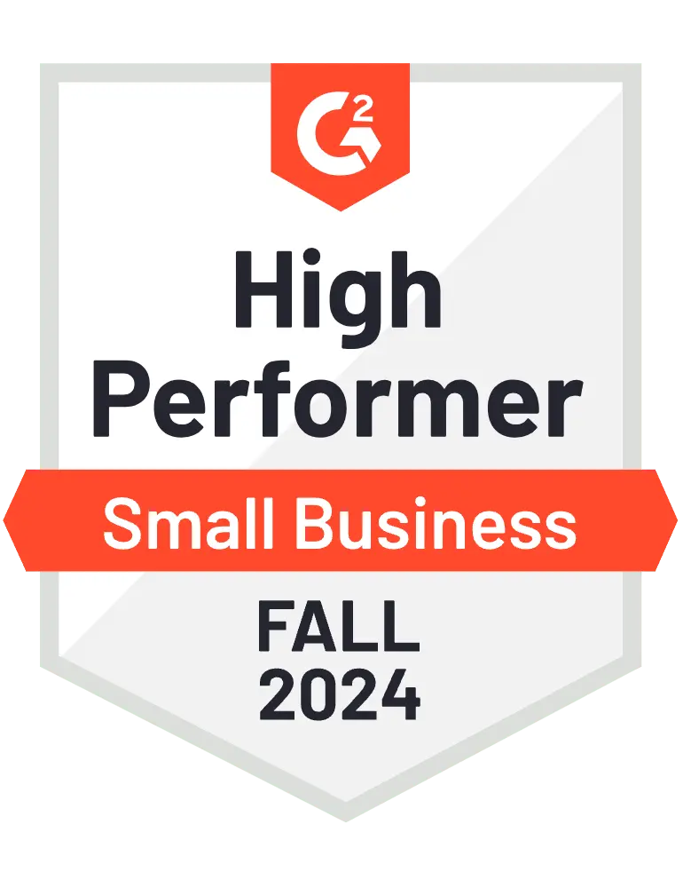 G2 High Performer Fall 2024